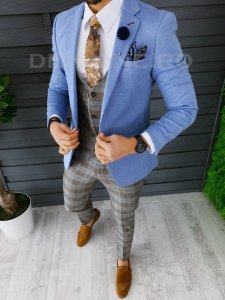 Sacou barbati slim fit ZR A8741 73-3 E 