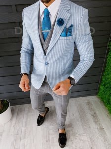 Sacou barbati slim fit ZR A8764 87-3 E