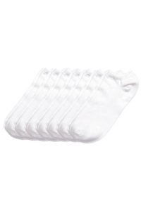 Set 4 sosete albe 100% Bumbac