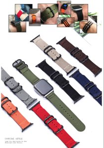 Curea material textil pentru Apple Watch 42/44 mm CU1