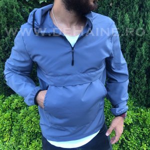 Geaca barbati de toamna gri din fas subtire B2370 O6-6