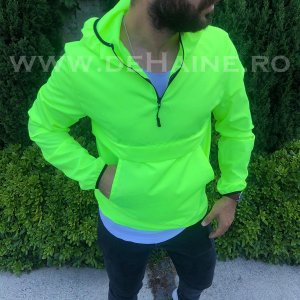 Geaca barbati de toamna verde din fas subtire B2370 O5-4.5 E