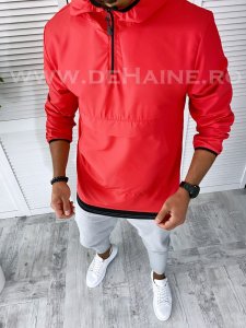 Geaca barbati de toamna din fas subtire ROSU B2370 O6-3 