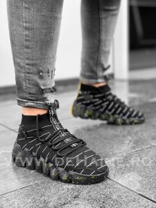 Adidasi barbati negri B3182/DH35 A30-3