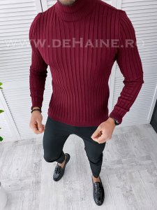 Helanca barbati slim fit grena B2736 S E