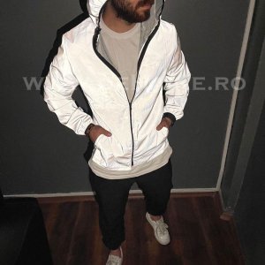 Geaca barbati primavara fosforescenta B3927 O6-5 E