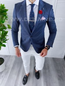 Sacou barbati slim fit B4251 78-5 E