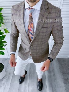 Sacou barbati slim fit B4260 78-3 E