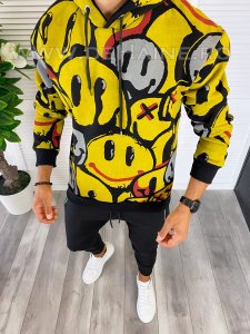 Hanorac barbati slim fit negru K365 20-2.1