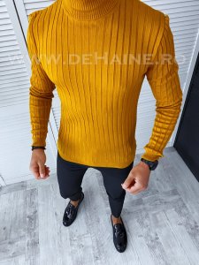 Helanca barbati slim fit mustar B2736 V