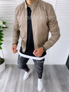 Geaca barbati primavara bej B6328 Z35