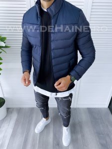 Geaca barbati primavara bleumarin B6325 Y