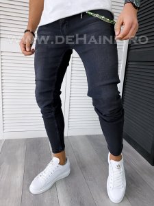 Blugi barbati conici gri B7082 H3-5