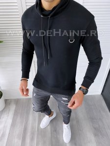 Hanorac barbati slim fit negru 2676 I10-4.5
