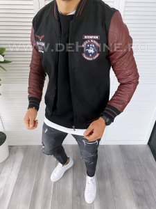 Geaca barbati primavara neagra B7137 Z1-2
