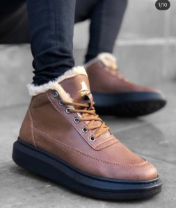 Ghete barbati maro cu talpa neagra B3190/151 A31-3