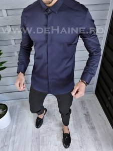 Camasa barbati bleumarin slim fit B1379 59-4 E