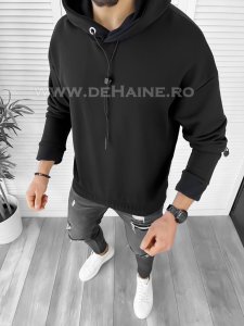 Hanorac barbati slim fit negru K020 80-1.1