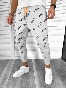 Pantaloni de trening gri conici K019 O5-2.2