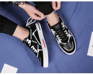 Adidasi barbati casual negri B7787 /D869 /A17-2