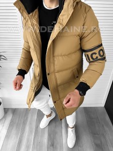Geaca barbati groasa camel de iarna 9020 65-2.3.4