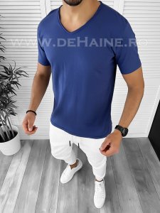 Tricou barbati bleumarin slim fit B9947 P14-3