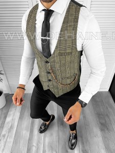 Vesta barbati eleganta slim fit B8141 142-6 E/ 203-3