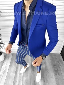 Tinuta barbati smart casual Pantaloni + Camasa + Sacou B8446