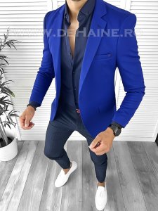 Tinuta barbati smart casual Pantaloni + Camasa + Sacou B8462