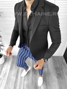 Tinuta barbati smart casual Pantaloni + Camasa + Sacou B8473