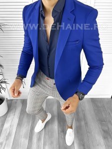 Tinuta barbati smart casual Pantaloni + Camasa + Sacou B8759