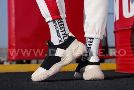 Adidasi barbati casual negri cu defect Z4884 A25-1