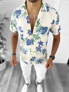 Camasa barbati PREMIUM cu imprimeu B9086 O2-2.3