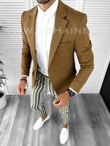 Tinuta barbati smart casual Pantaloni + Camasa + Sacou B9150