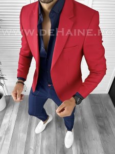 Tinuta barbati smart casual Pantaloni + Camasa + Sacou B9166