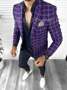 Tinuta barbati smart casual Pantaloni + Camasa + Sacou B9200