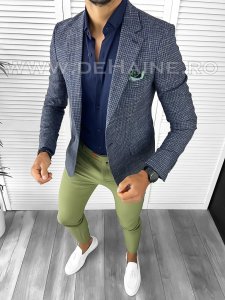 Tinuta barbati smart casual Pantaloni + Camasa + Sacou B9209