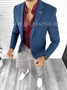 Tinuta barbati smart casual Pantaloni + Camasa + Sacou B8841