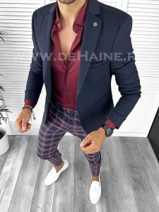 Tinuta barbati smart casual Pantaloni + Camasa + Sacou B8838