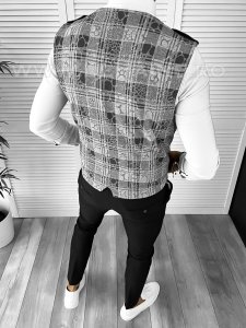 Vesta barbati eleganta slim fit B8934 13-3.3
