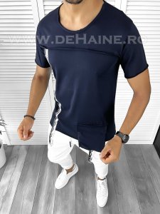 Tricou barbati bleumarin slim fit Vagabond B1951 P10-5.2