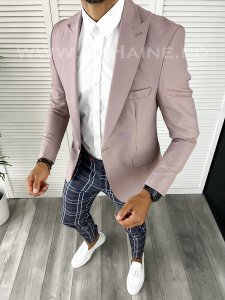 Tinuta barbati smart casual Pantaloni + Camasa + Sacou B9220
