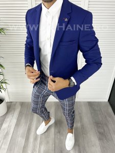 Tinuta barbati smart casual Pantaloni + Camasa + Sacou B9221