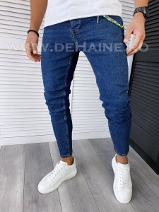 Blugi barbati conici albastri B6250 B16-4