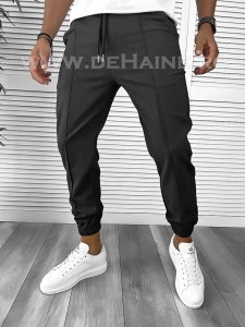 Pantaloni barbati casual gri inchis B9306 O4-5.1