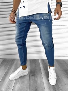 Blugi barbati conici albastri B9329 B16