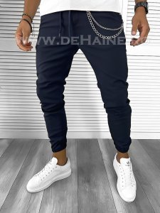 Pantaloni barbati casual bleumarin B9327 B-6