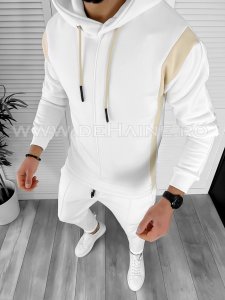 Hanorac barbati alb slim fit K192 53-5