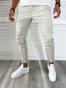 Pantaloni barbati casual bej KA8507 H3-4