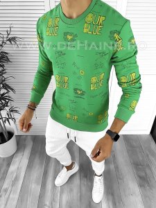 Bluza barbati verde slim fit K208 31-1.2